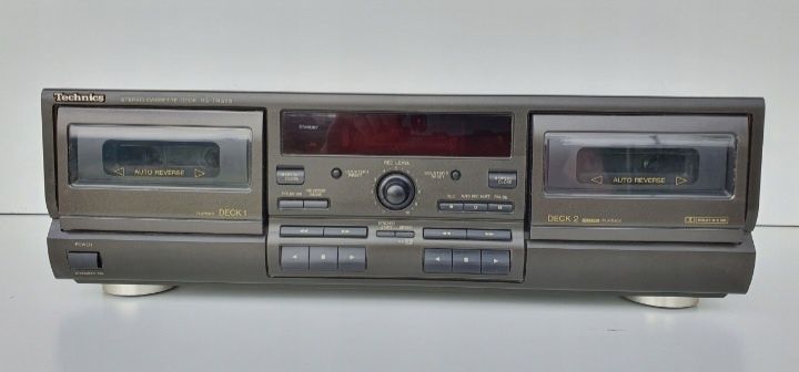 Magnetofon Technics 2 kieszeniowy RS TR 373 DECK KASETA