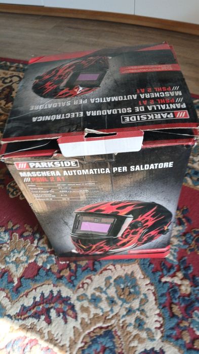 Capacete de soldar