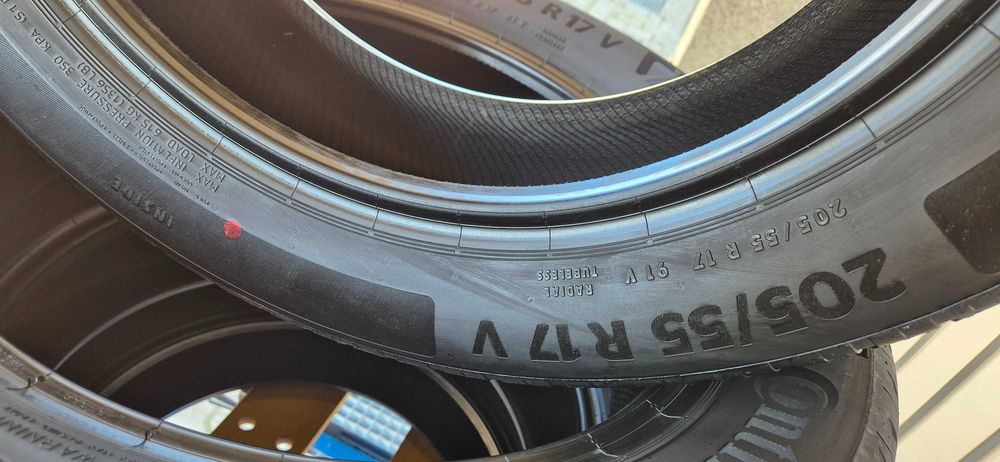 Opony letnie Continental EcoContact 6 205/55R17!