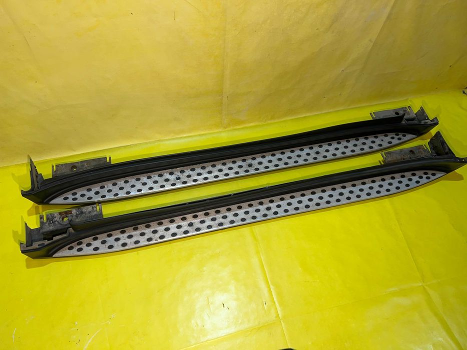 Алюминиевые пороги Mercedes ML W164 порог МЛ 164 подножки ML W166