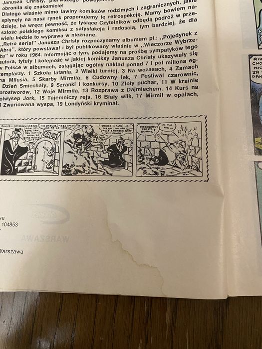 Kajtek i Koko Pojedynek z Abrą 1991 Janusz Christa Adarex - wydanie 1