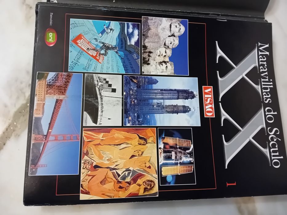 Livro em Fascículos Maravilhas do Século XX