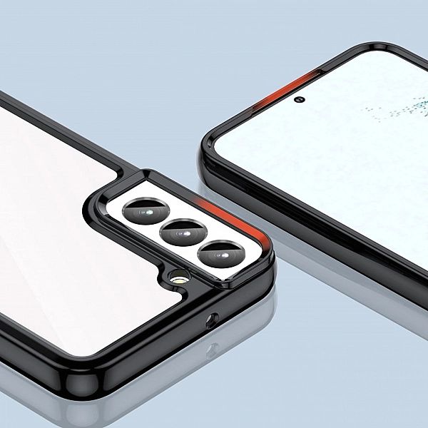 Etui Outer Braders z elastyczną ramką do Samsung Galaxy S23+ czarne