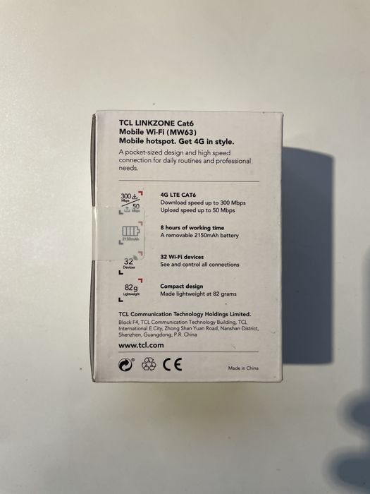 Mobilny modem LTE i router Wi-Fi NOWY!