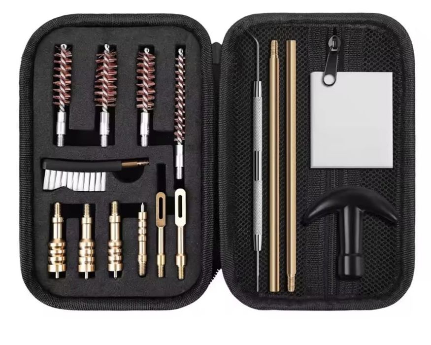 Універсальний набір для чищення пістолетів (9мм, .45, .40, .357, .22)