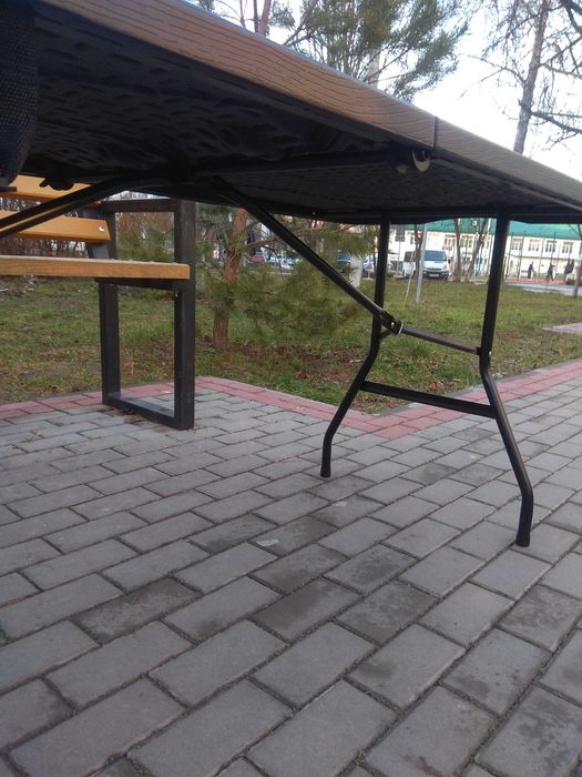 Стіл розкладний туристичний для пікніка, саду (180см), стол раскладной