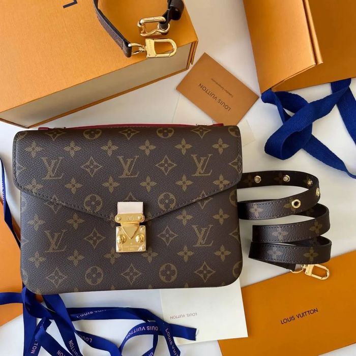 Сумка жіноча Луі Вітон Метіс Metis шкіряна Люкс версія