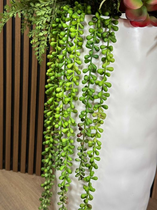 Sztuczne Sukulenty Echeweria Aloes Wysoka Jakość 90 cm