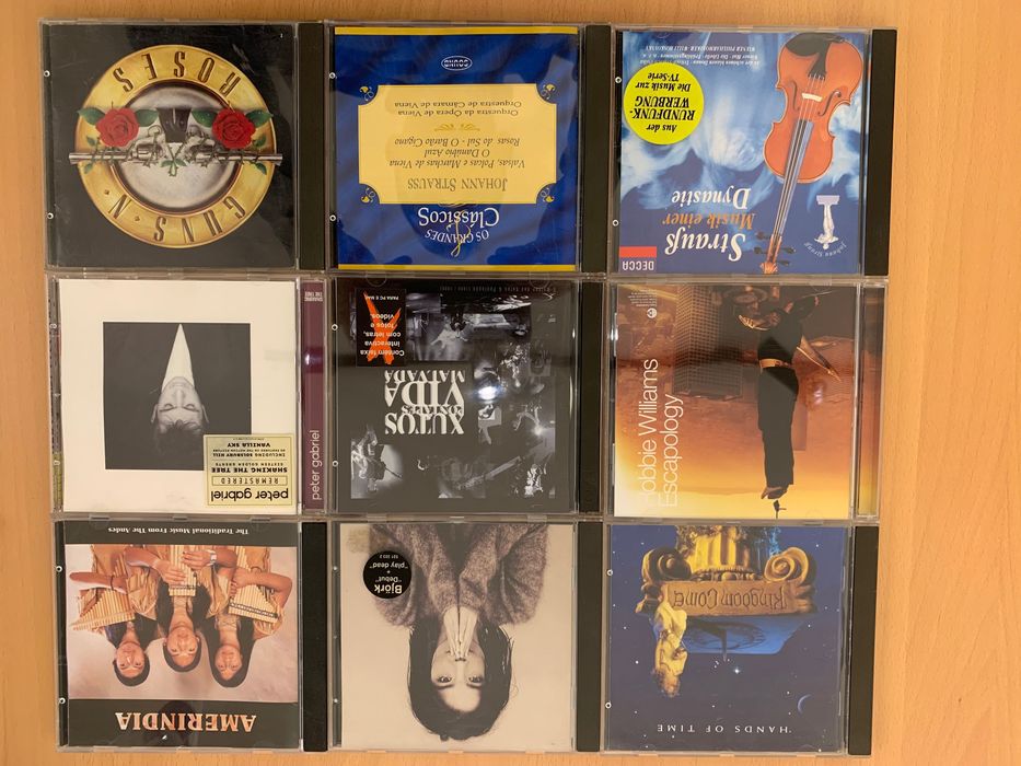 Conjunto de 9 CD's (ref 2)