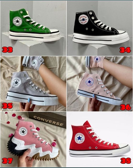 БЕЗ ПЕРЕДПЛАТИ‼️Кеди Converse Chuck Taylor All Star / Унисекс, 36-46