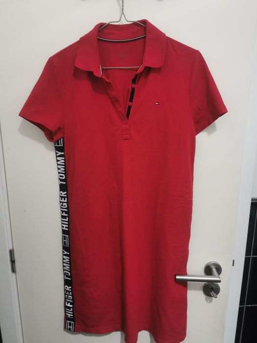 Vestido vermelho tommy hilfiger S