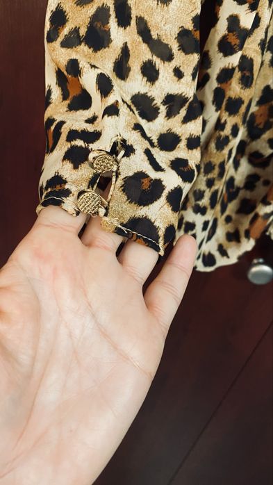 Рубашка шифон Zara H&M
