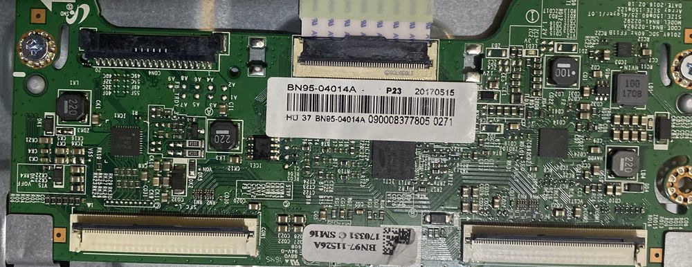 Peças tv SAMSUNG UE32M5605 BN41.02292A BN95.04014A Testada