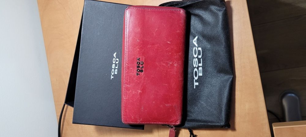 Portfel damski, portmonetkaTosca blu, Furla Gucci oryginał z Włoch