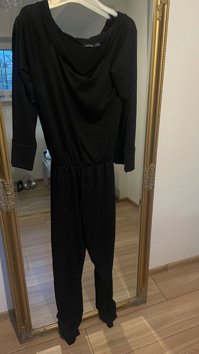 Kombinezon czarny Boohoo 36/38