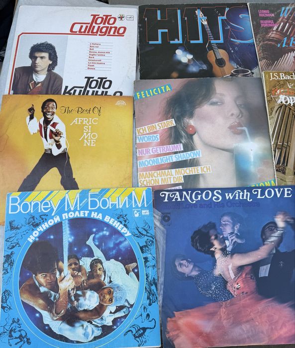 Вінілові пластинки вініл платівки