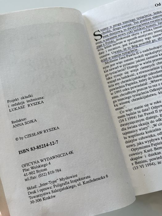 Papież końca czasów Czesław Ryszka