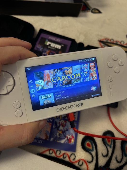 Evercade EXP caly zestaw, plus box i gra Irem Arcade - kadridz nr