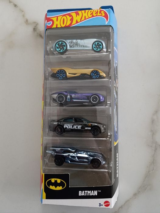 5pak Hot wheels BATMAN