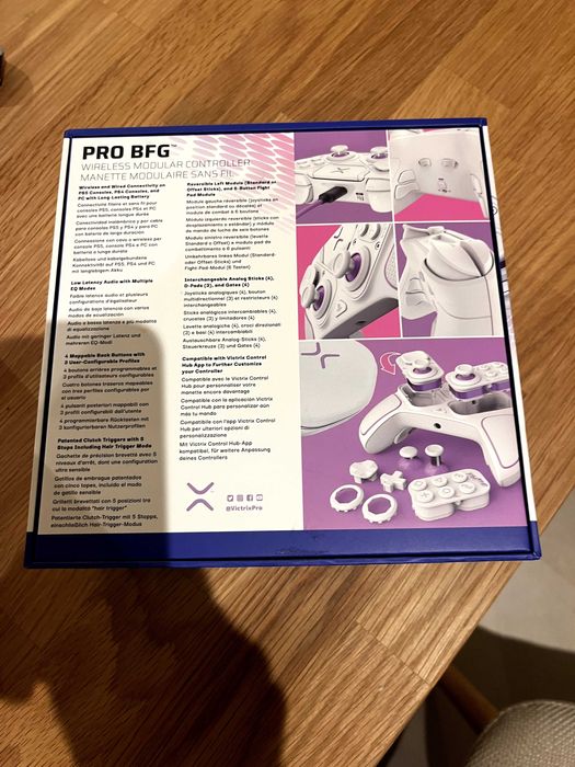 Comando Pro BFG PS5/PS4/PC –Como Novo,Pouquíssimo Us