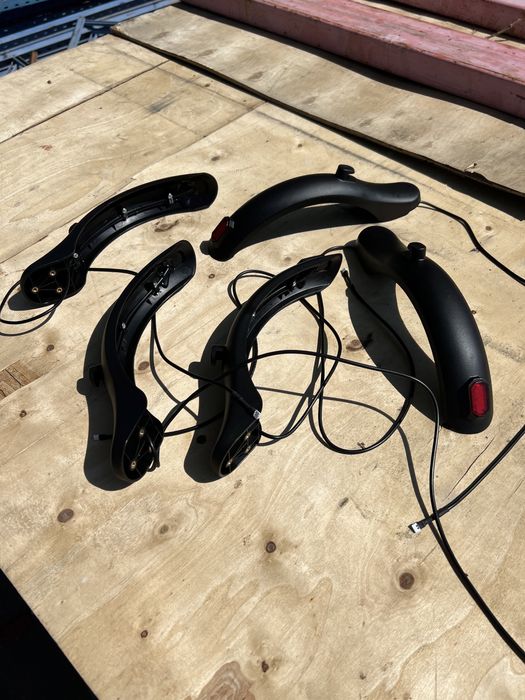 Крыло для электросамоката Crosser Е9, Like bike one задее + фонарь