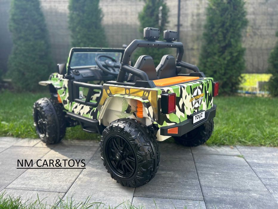 udźwig 100kg  Auto na akumulator 4x4 180W lakier Pojazd Samochód Pilot