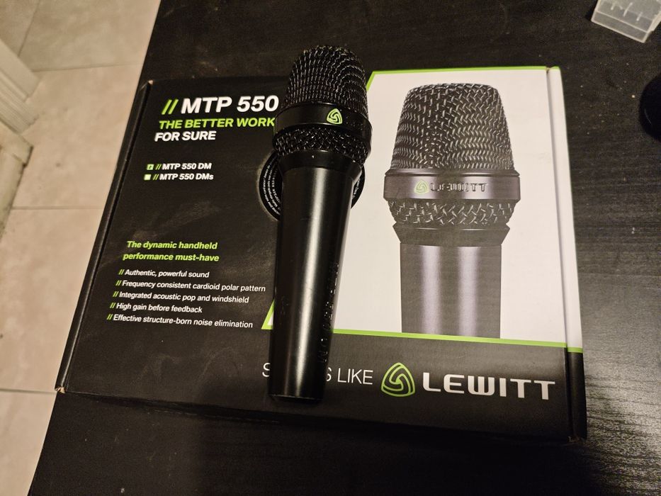 Microfone Lewitt mtp 550 dm