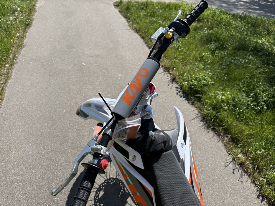 Пітбайк KAYO TT125 kick / electric start