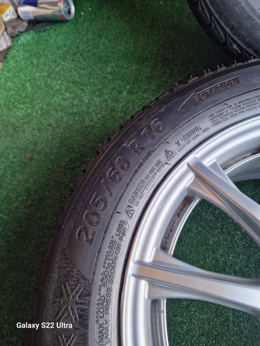 Koła zimowe 16 5×112 Mercedes Klasa A B C CLA Orginał 7.7mm