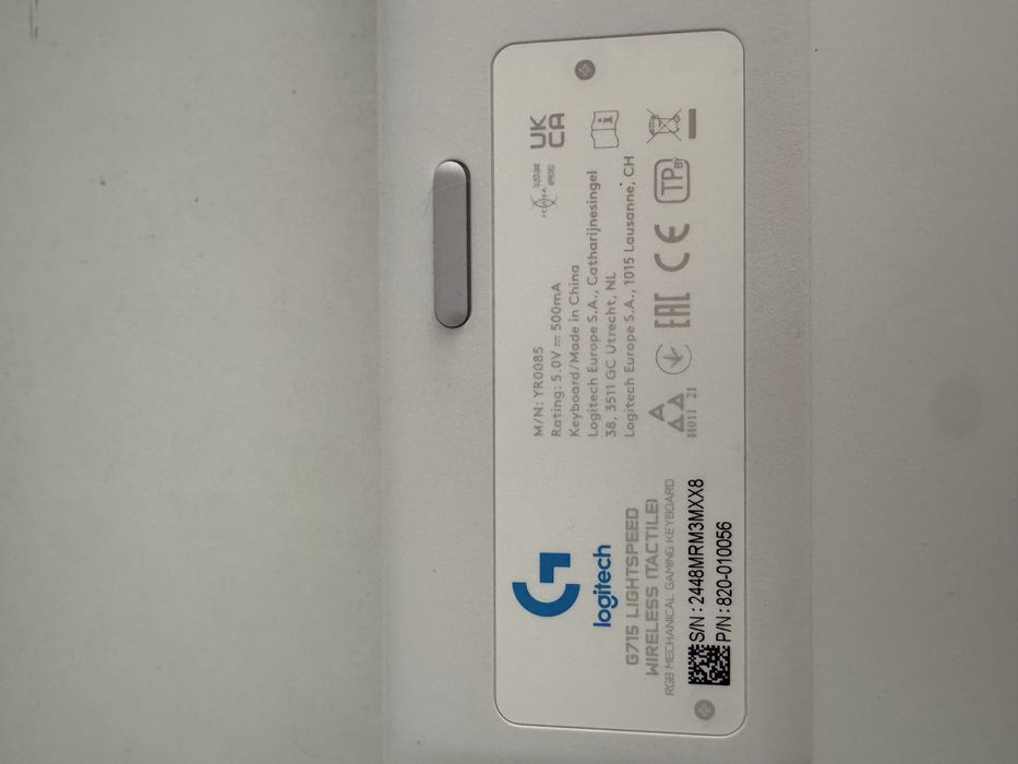 Teclado mecanico Logitech G715