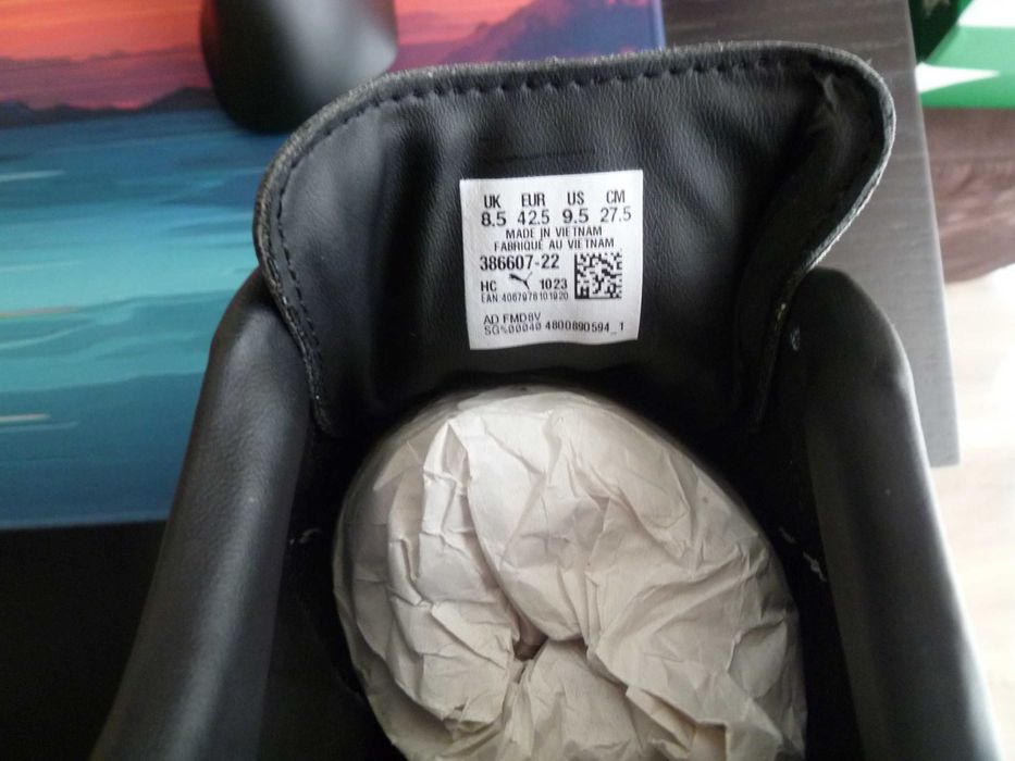 Sapatilhas Puma Army Trainer em Pele