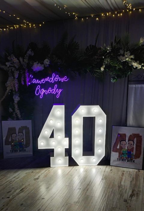 18 / 40 LED Cyfry podświetlane