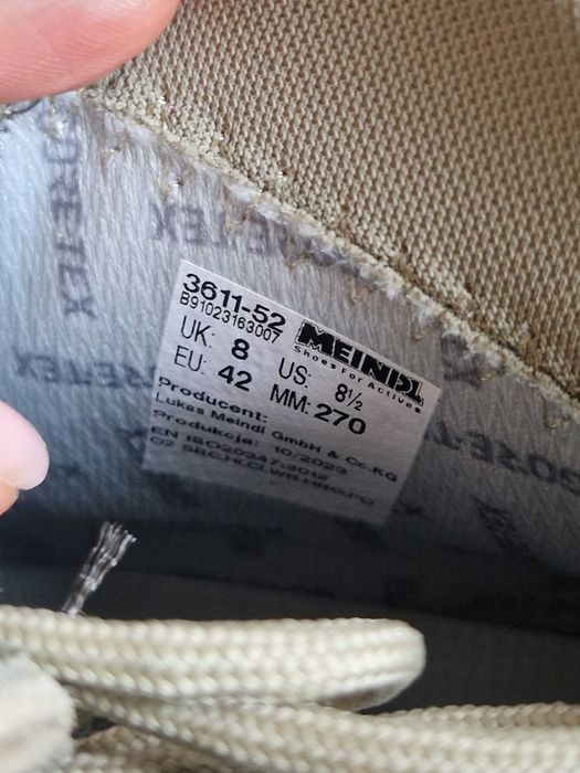NOWE buty traktyczne ws - Meindl Provider Pro GTX - 86/dkws