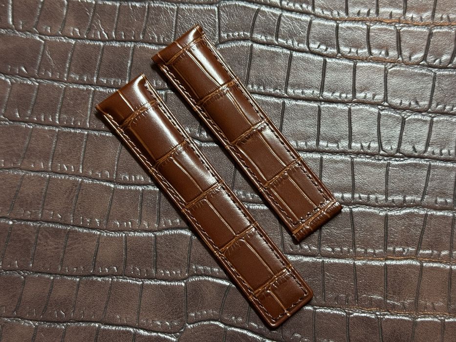 Breitling Navitimer, B-1 i inne pasek brązowy