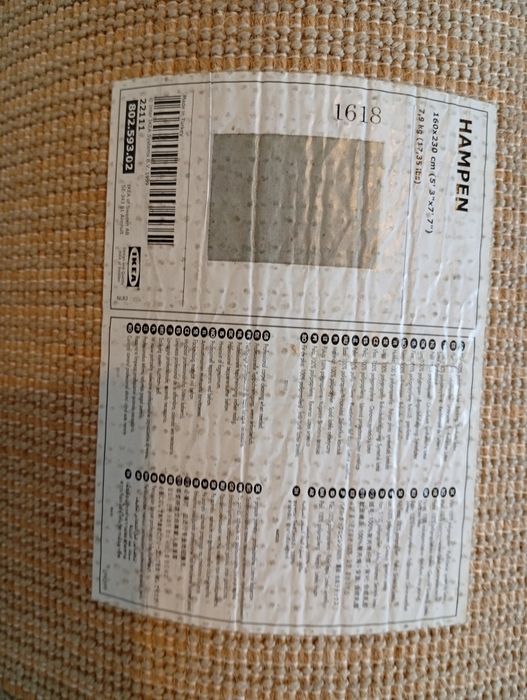 Tapete Cinza Hampen IKEA 1.60x2.30 e 1.30*1.90