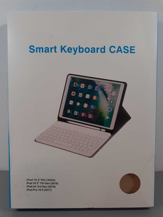 Klawiatura do Tabletu iPad 10.2 Różowa
