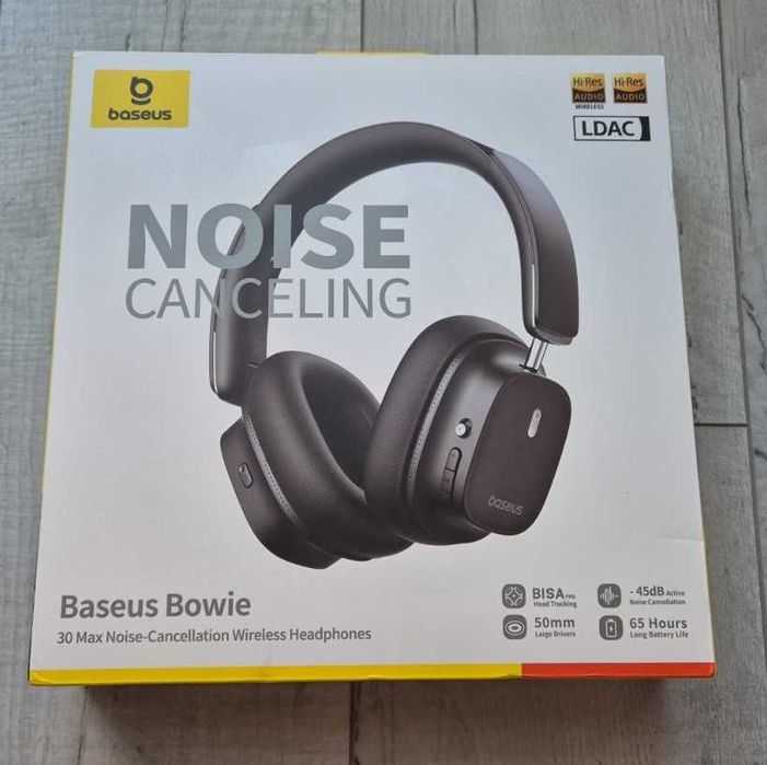 Безпровідні навушники Baseus Bowie 30 Max з активним шумоподавленням