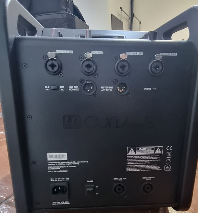 Ld systems curv 500 PS - Sistema de som