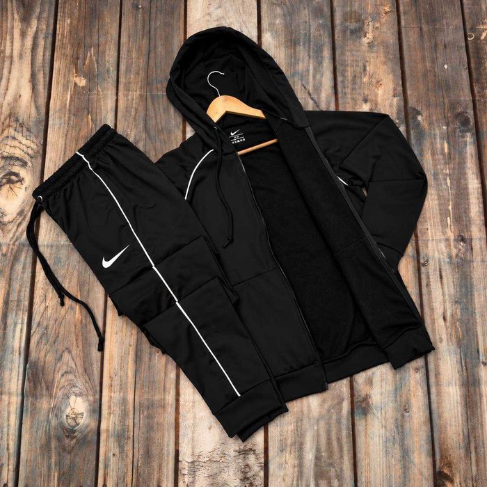 Спортивный костюм мужской теплый Nike Daving зимний на флисе кофта штаны найк
