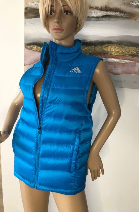 Bezrękawnik puchowy Adidas XS niebieski