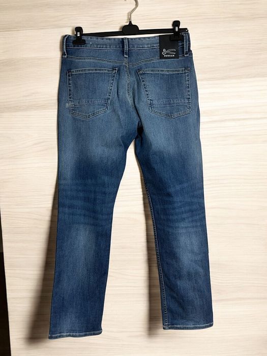 Denham Ridge roz. W32 L32 męskie dżinsy straight fit