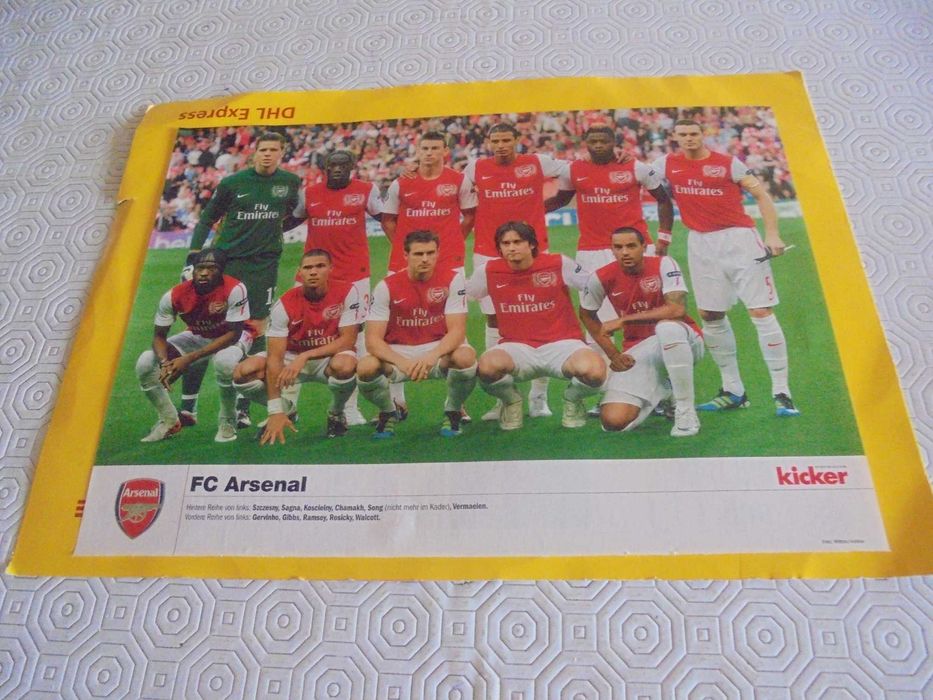 Posters (21,5X30) de equipas de futebol na Champions League 2012-13
