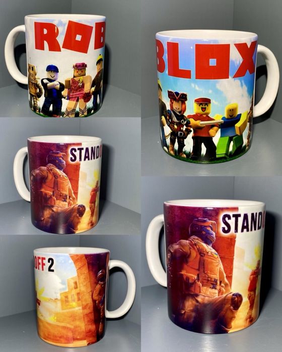 Чашка, кружка, кухоль, горнятко Minecraft, Roblox, Sonic