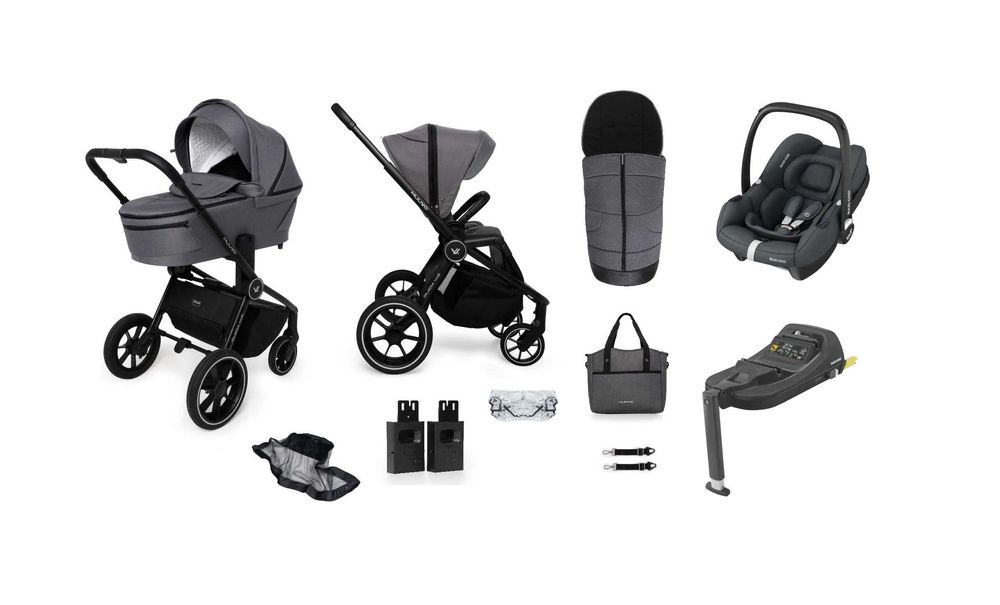 MUUVO QUICK 4.0 4w1 wózek + fotelik i baza Maxi Cosi