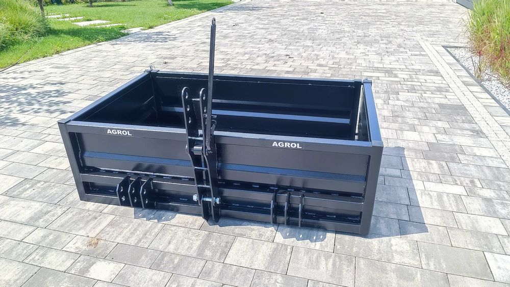 Skrzynia Transportowa z Kiprem Mechanicznym na TUZ 165/185/210cm