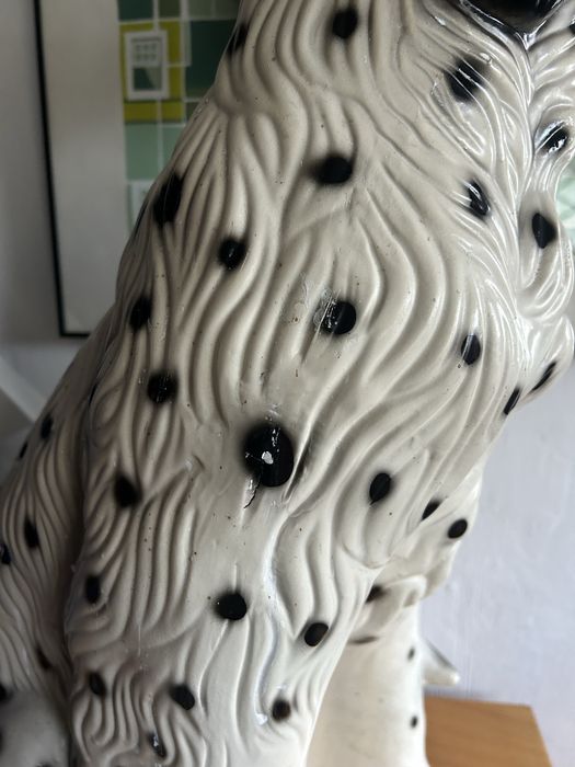Grande cão em ceramica 70 cm