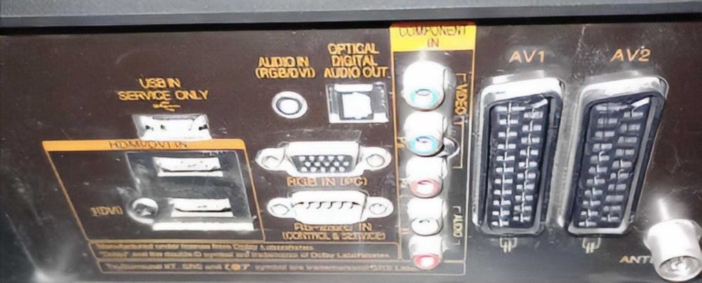 Telewizor LG 42 całe uszkodzony brak zasilania