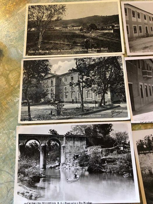 Postais antigos de Caldas da Felgueira, preço por postal