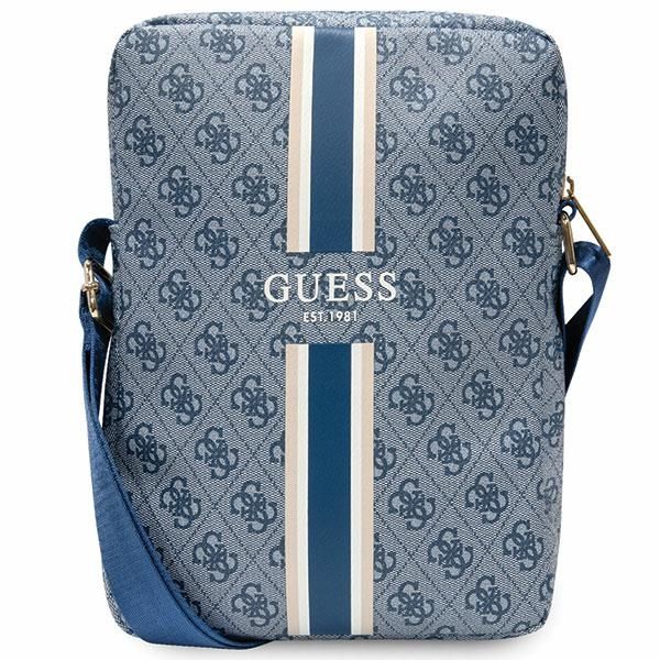 Guess Torba GUTB10P4RPSB 10niebieski/blue 4G Stripes Tablet Bag