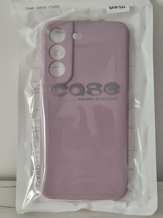 Silicone Lite do Samsung Galaxy S22 wrzosowy